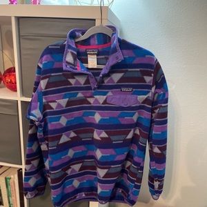 Vintage Patagonia Synchilla Rare Mountain Pattern